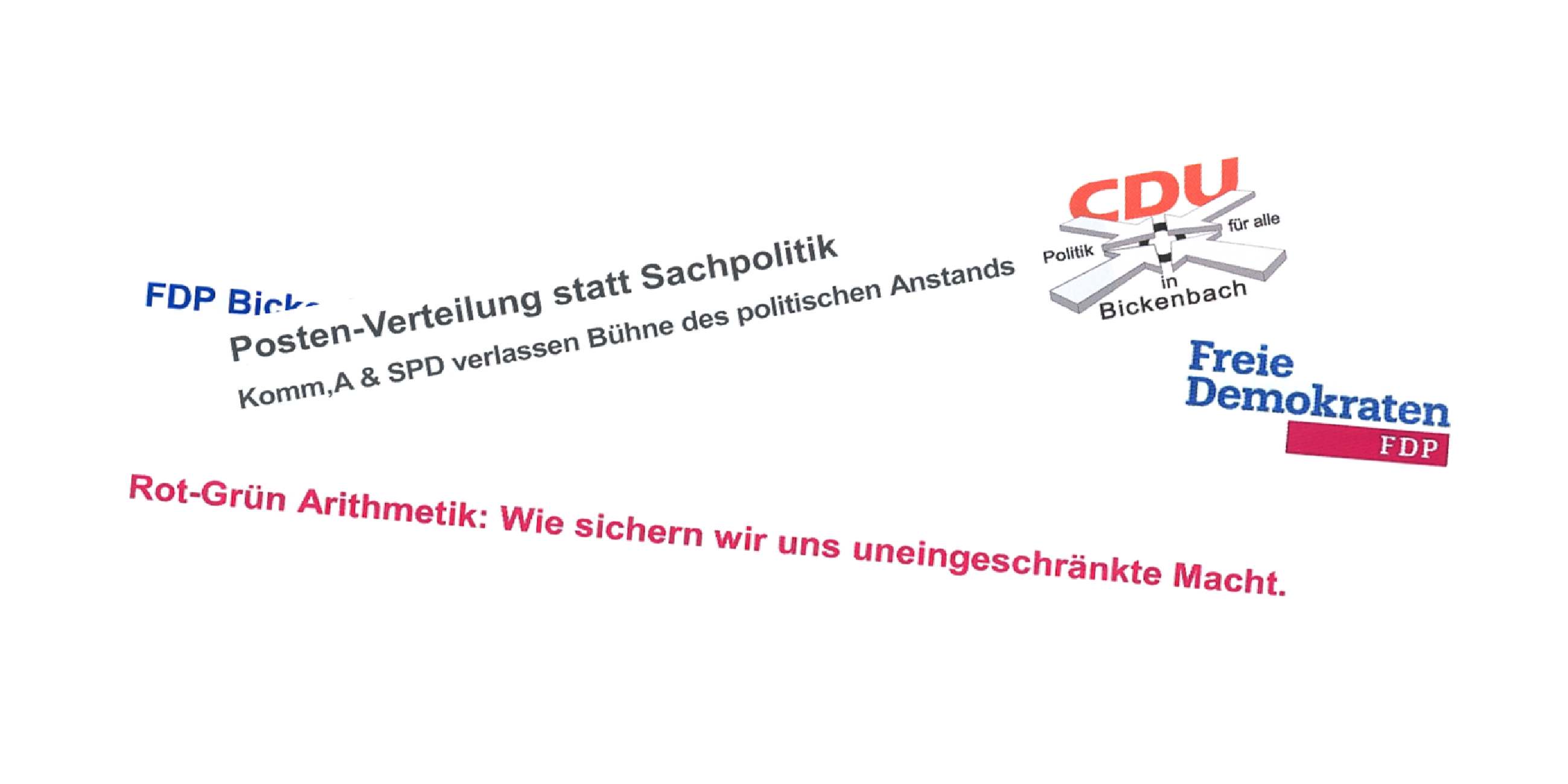 Titel CDU FDP